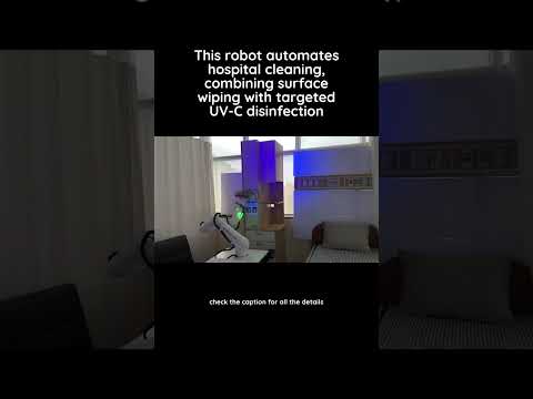 Transforming hospital sanitation: Autonomous robots for wiping and UV-C disinfection