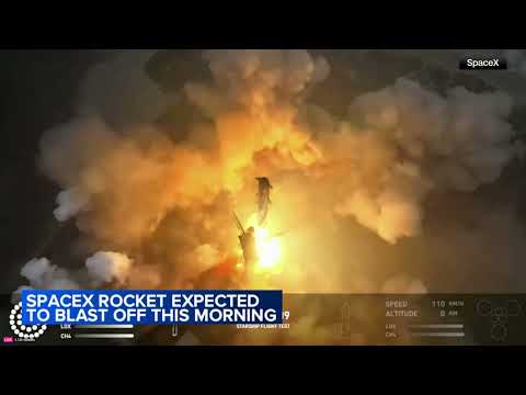 SpaceX to attempt most ambitious Starship test flight Sunday