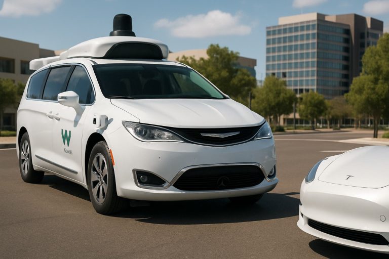 Didysis RoboLenktynės: Kaip Waymo ir Tesla perbraižo transporto ateitį